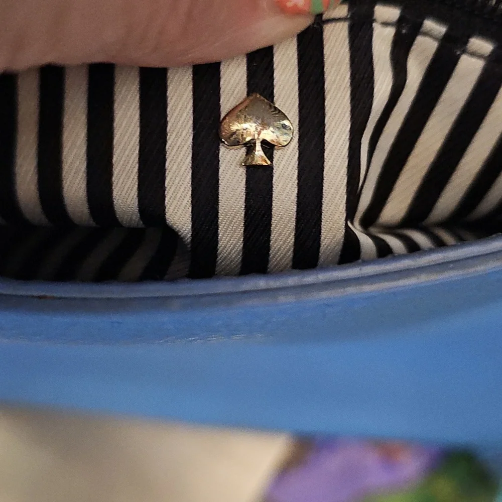 Kate Spade Blue Crossbody Bag In GREAT CONDITION